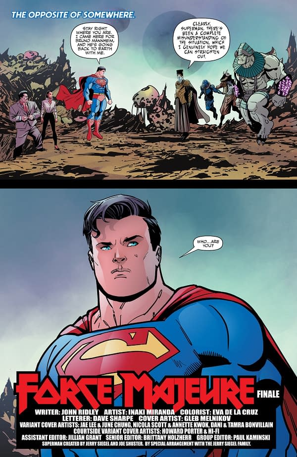 Interior preview page from Action Comics #1084