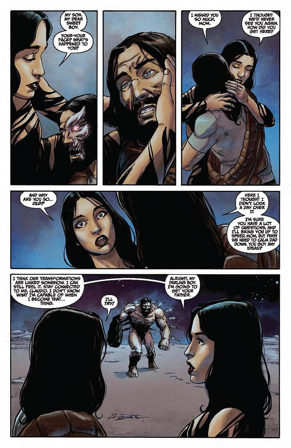 Interior preview page from Amory Wars: No World For Tomorrow #9