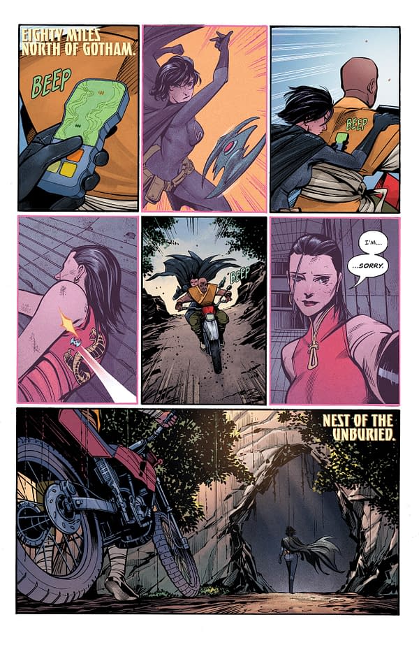 Interior preview page from Batgirl #5