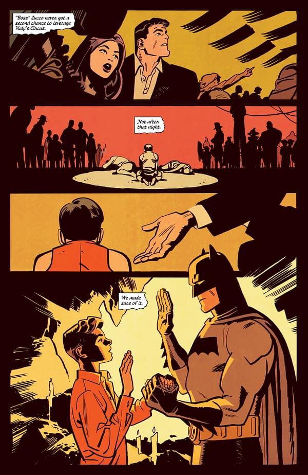 Interior preview page from Batman and Robin: Year One #6