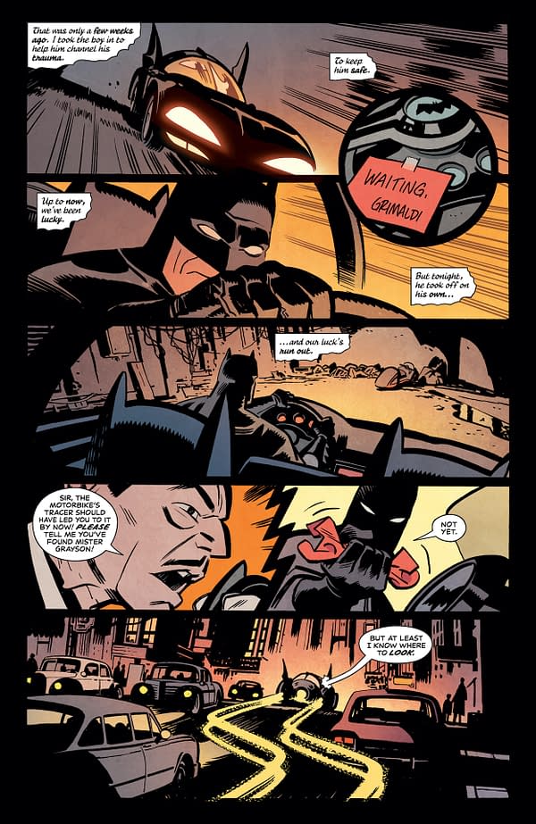 Interior preview page from Batman and Robin: Year One #6