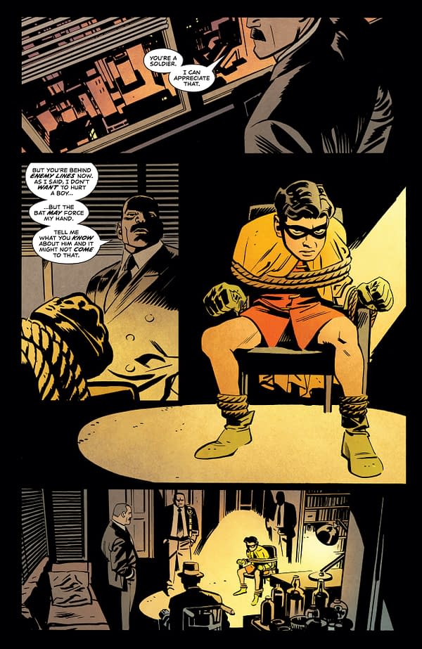 Interior preview page from Batman and Robin: Year One #6