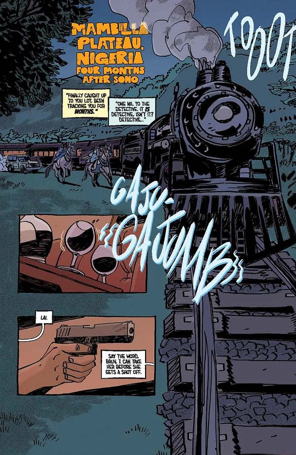 Interior preview page from Bronze Faces #2