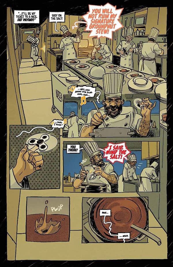 Interior preview page from Bronze Faces #2
