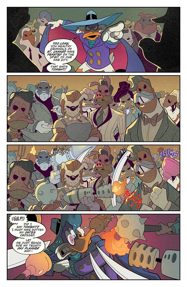 Interior preview page from Darkwing Duck 2 #1