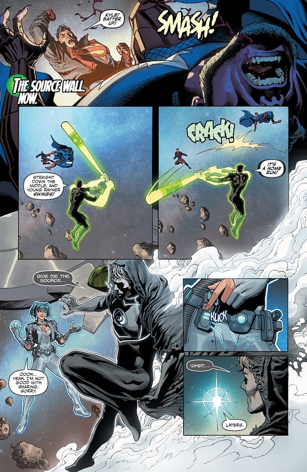 Interior preview page from Green Lantern #21