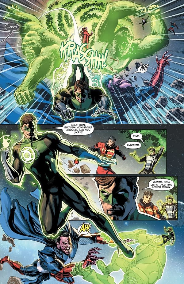 Interior preview page from Green Lantern #21