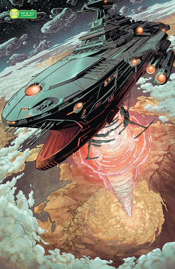 Interior preview page from Green Lantern Corps #2