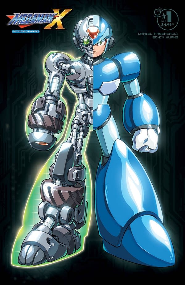 Cover image for MEGA MAN X TIMELINES #1 CVR C HUANG