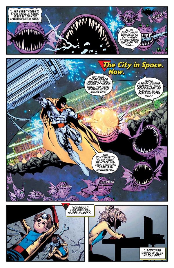 Interior preview page from Space Ghost #11