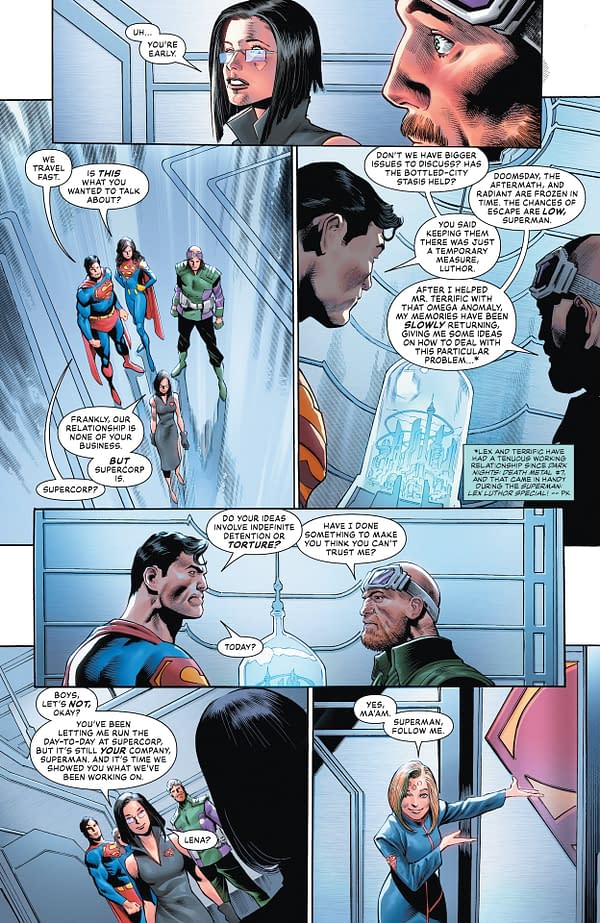 Interior preview page from Superman #24