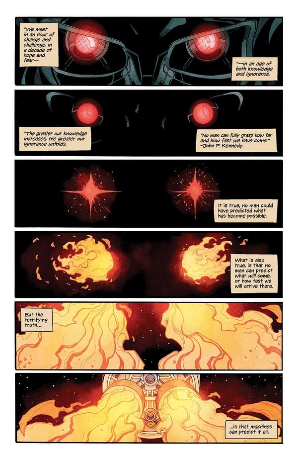 Interior preview page from Terminator #5