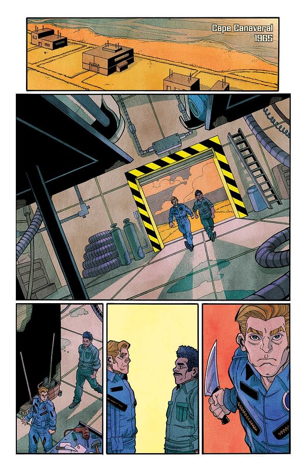 Interior preview page from Terminator #5