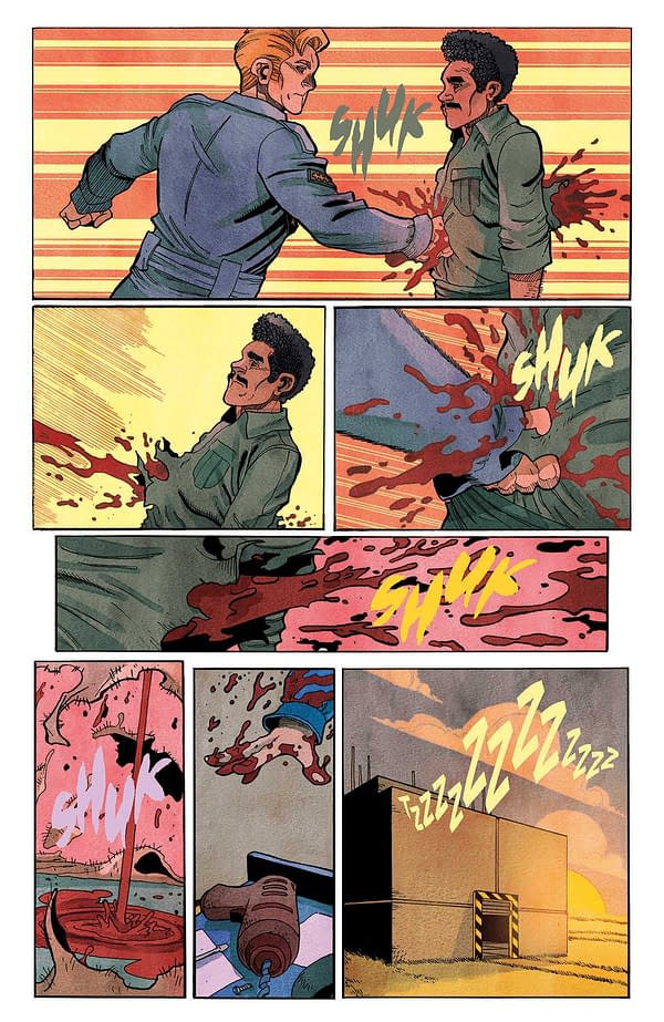 Interior preview page from Terminator #5