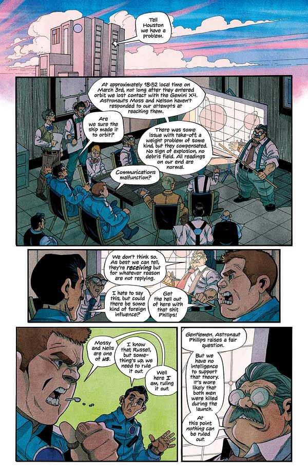 Interior preview page from Terminator #5
