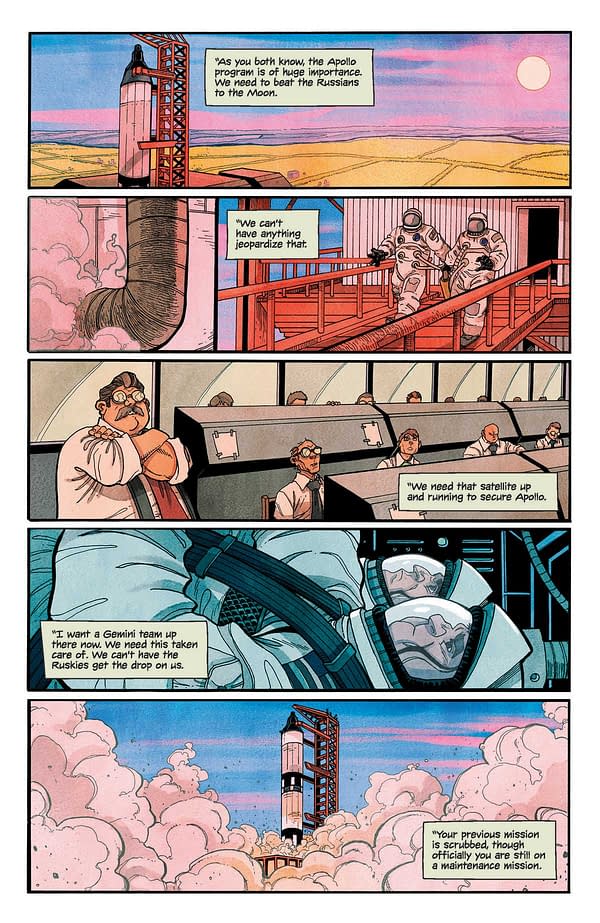 Interior preview page from Terminator #5