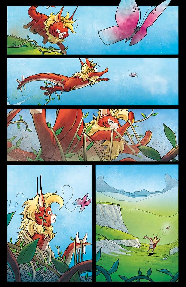 Interior preview page from Thundercats #13