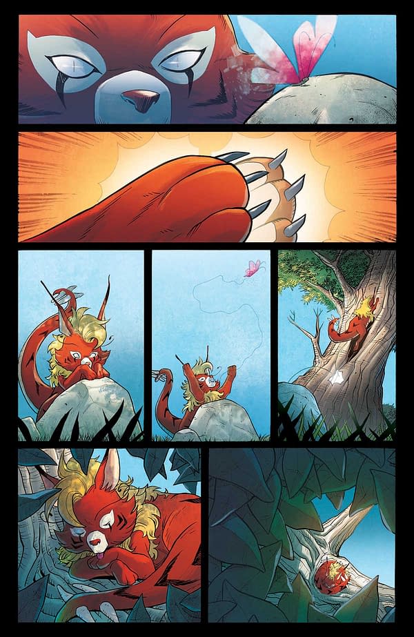 Interior preview page from Thundercats #13