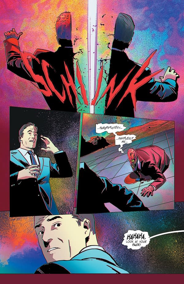 Interior preview page from Two-Face #4