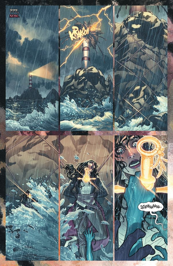 Interior preview page from Zatanna #2