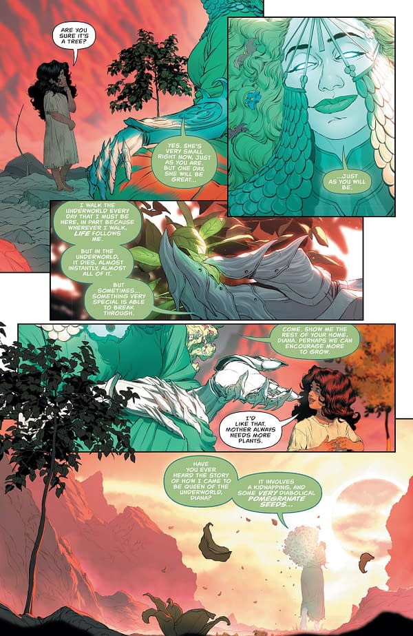 Interior preview page from Absolute Wonder Woman #7