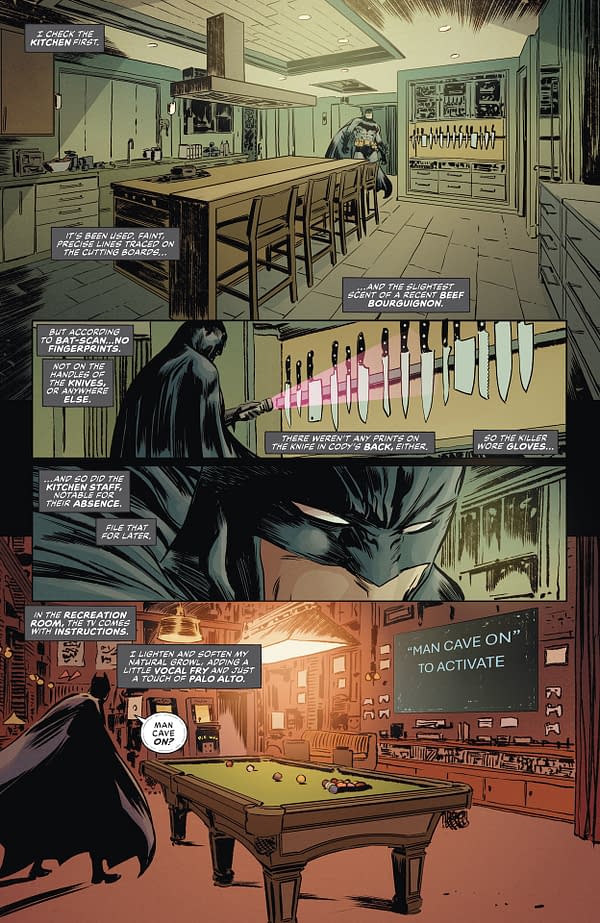 Interior preview page from Detective Comics 2025 Annual #1