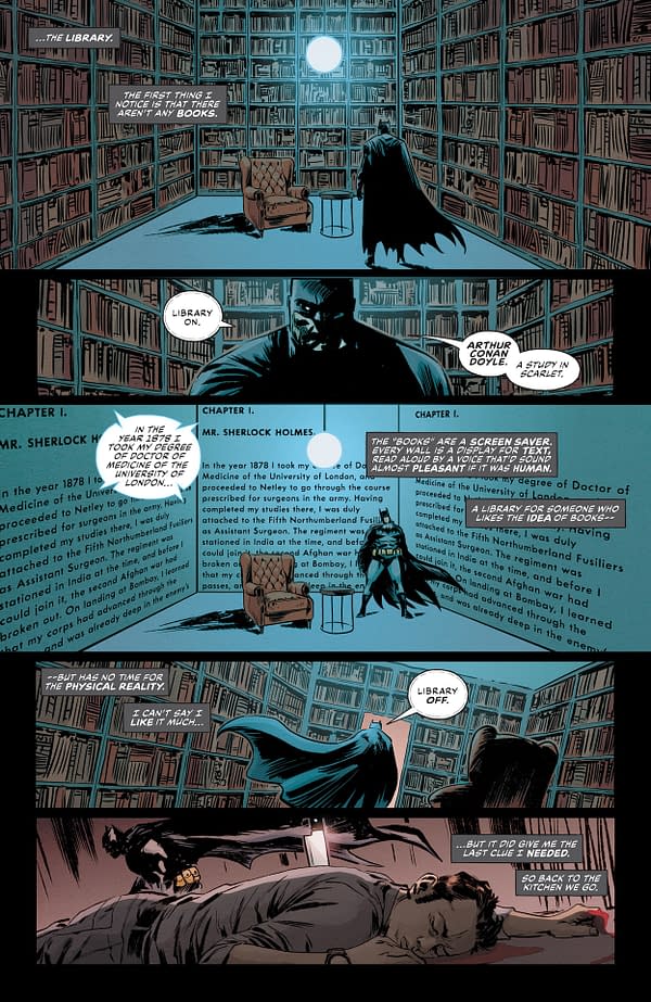 Interior preview page from Detective Comics 2025 Annual #1