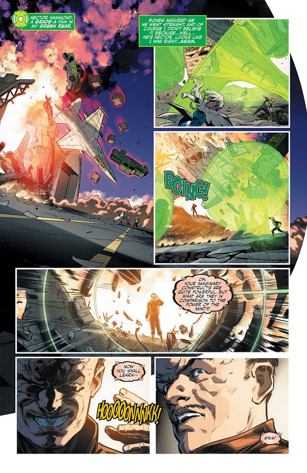 Interior preview page from Green Lantern #22