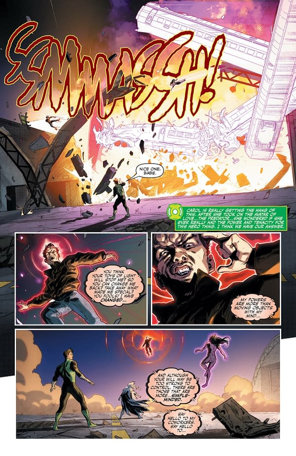 Interior preview page from Green Lantern #22