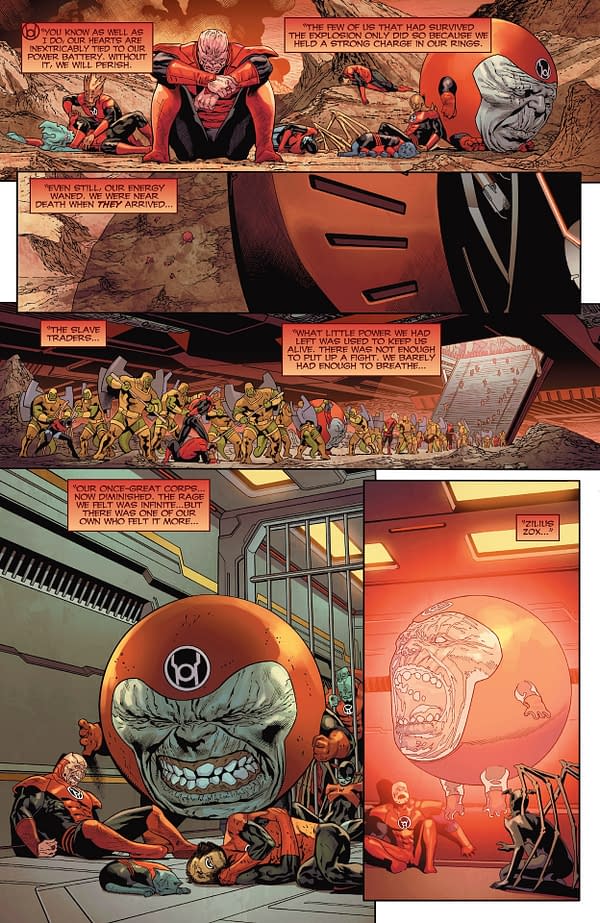 Interior preview page from Green Lantern Corps #3