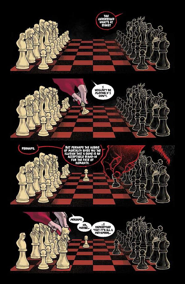 Interior preview page from Grim #21