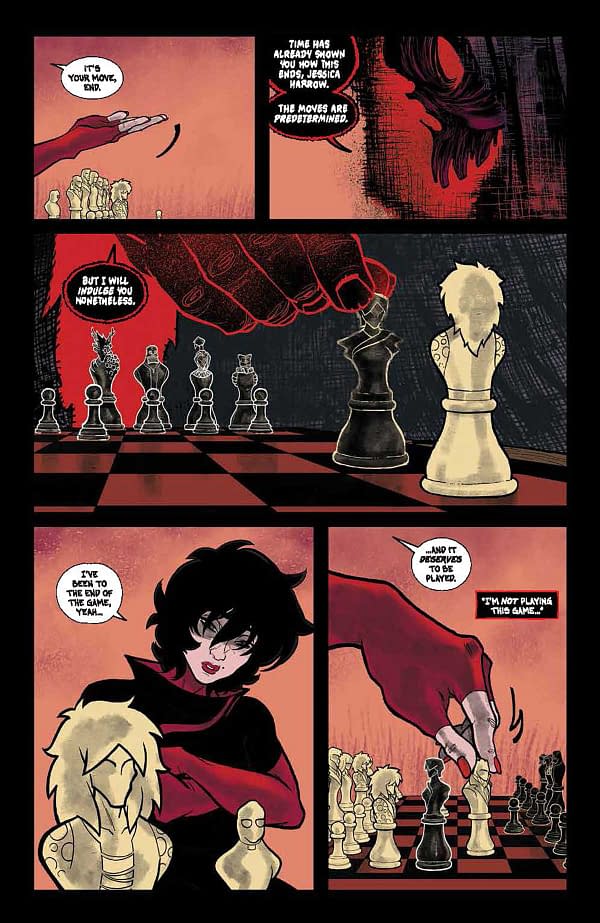 Interior preview page from Grim #21