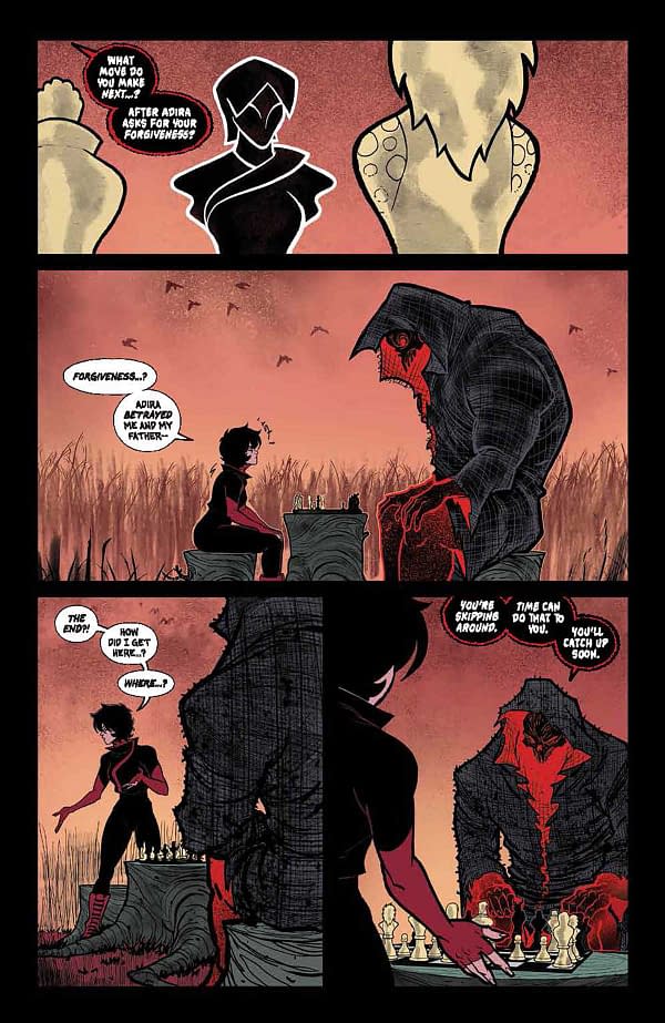 Interior preview page from Grim #21