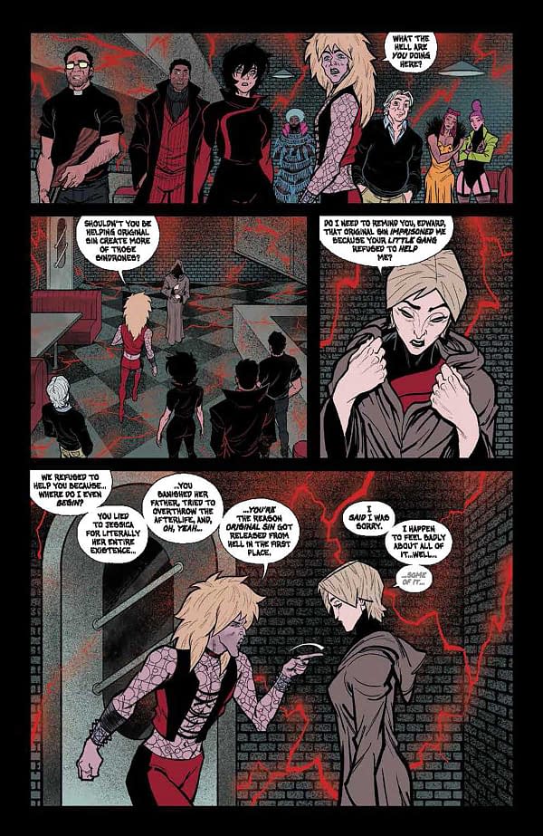 Interior preview page from Grim #21