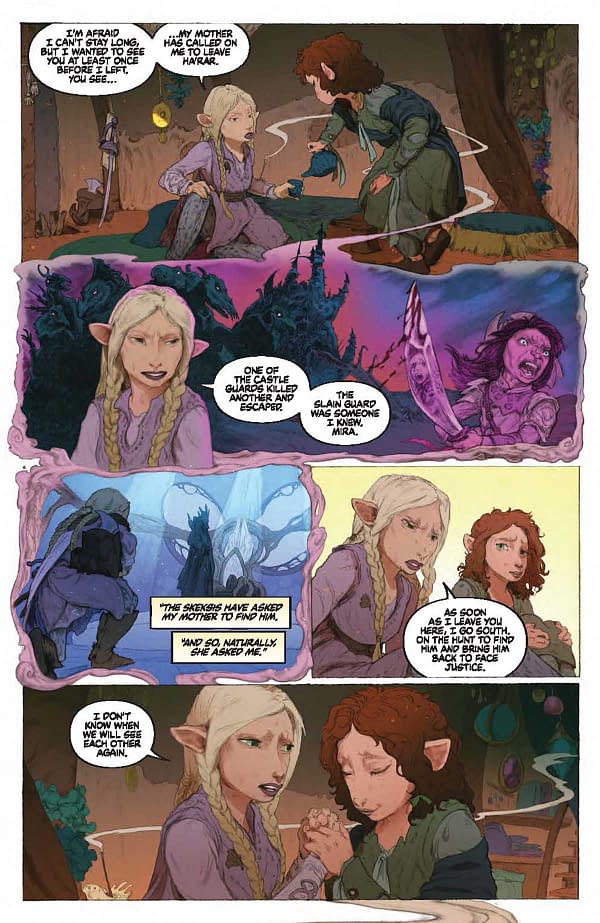 Interior preview page from Jim Henson Presents #3