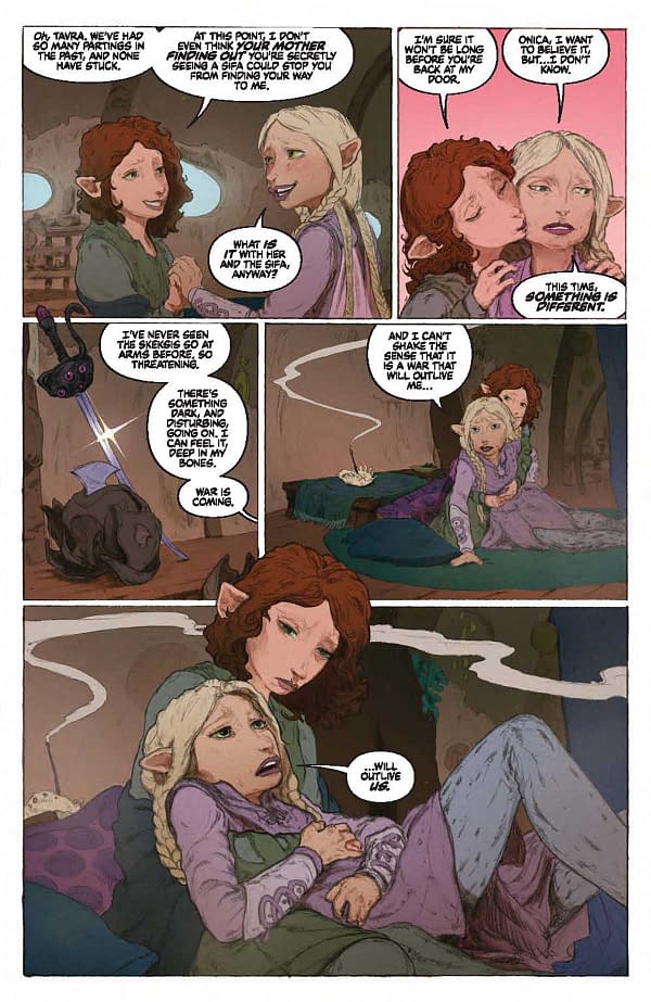 Interior preview page from Jim Henson Presents #3
