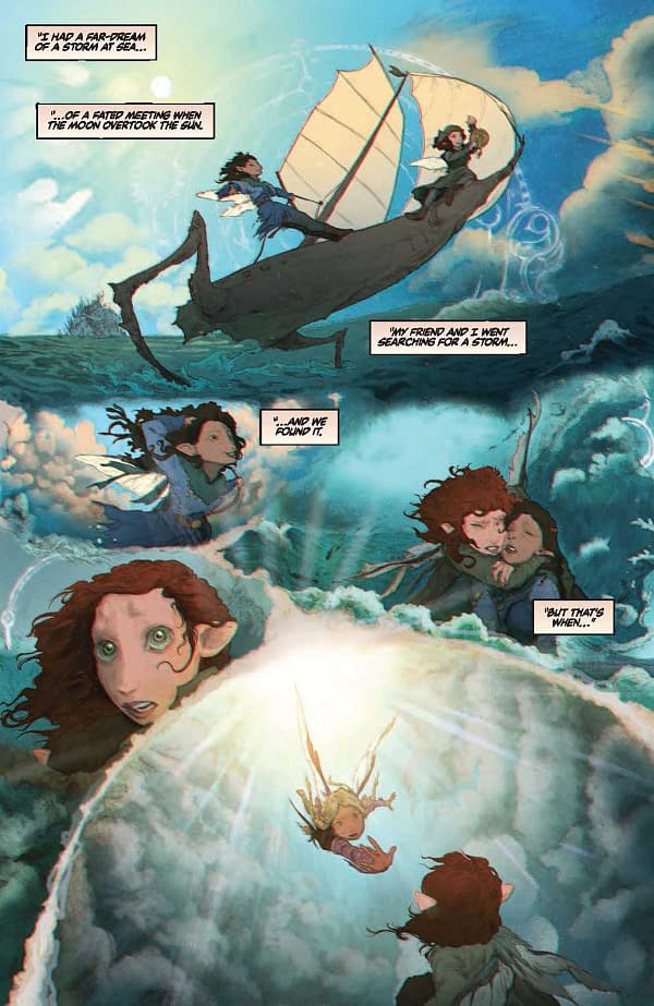 Interior preview page from Jim Henson Presents #3