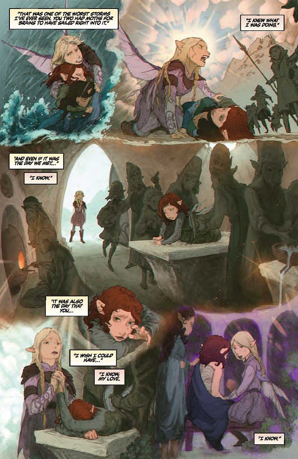 Interior preview page from Jim Henson Presents #3