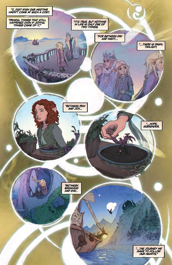 Interior preview page from Jim Henson Presents #3