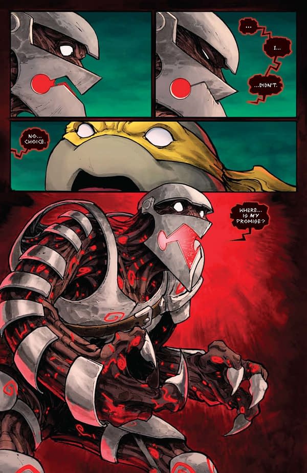 Interior preview page from TEENAGE MUTANT NINJA TURTLES: NIGHTWATCHER #7 FERO PE COVER