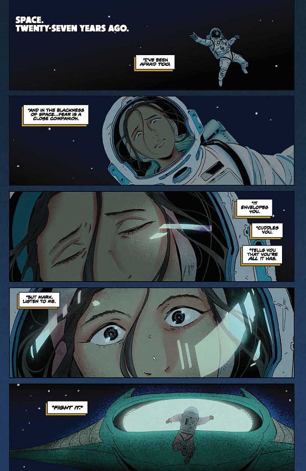 Interior preview page from Power Rangers Prime #6