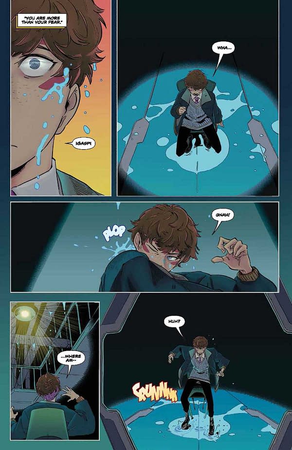 Interior preview page from Power Rangers Prime #6