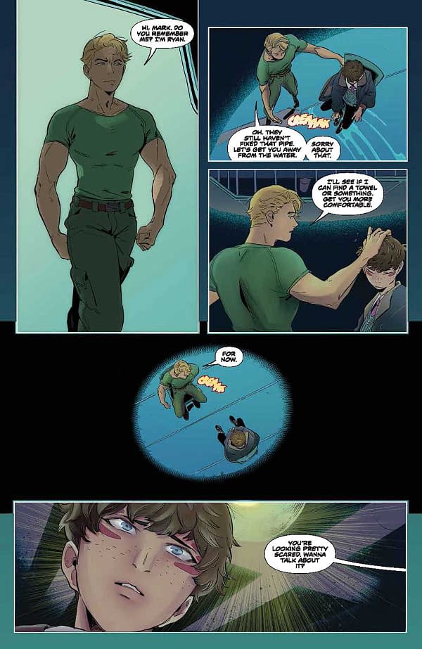 Interior preview page from Power Rangers Prime #6