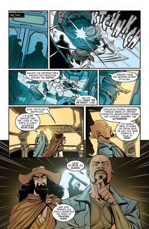 Interior preview page from STAR TREK: DEFIANT #26 MALACHI WARD COVER