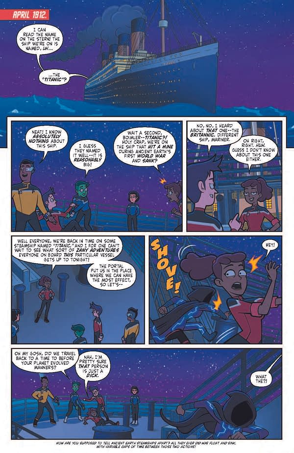 Interior preview page from STAR TREK LOWER DECKS #6 JACK LAWRENCE COVER