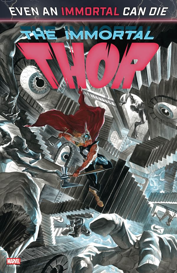Cover image for IMMORTAL THOR #23 ALEX ROSS COVER