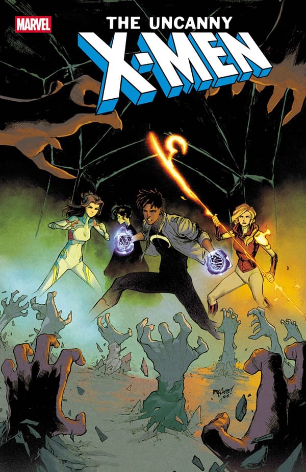 Cover image for UNCANNY X-MEN #14 DAVID MARQUEZ COVER