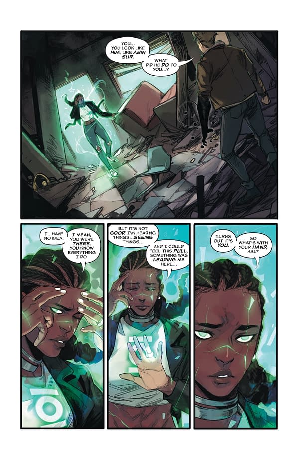 Interior preview page from Absolute Green Lantern #2