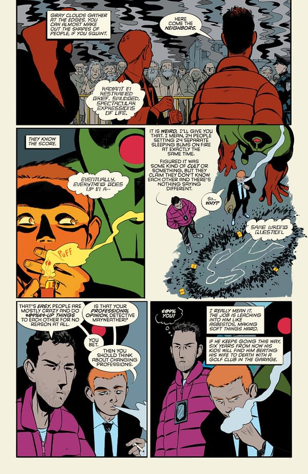 Interior preview page from Absolute Martian Manhunter #3