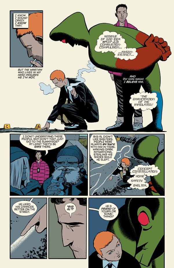 Interior preview page from Absolute Martian Manhunter #3